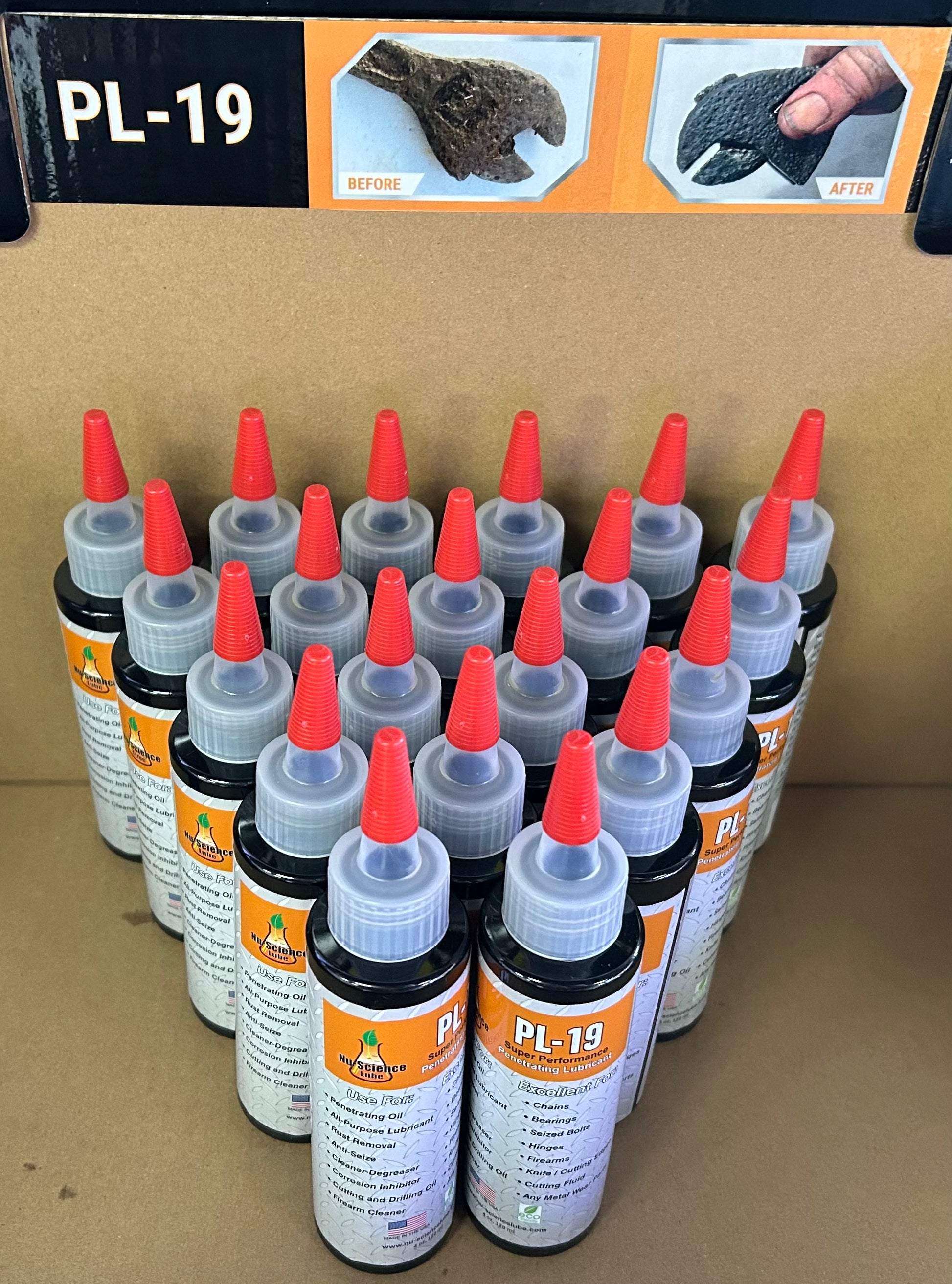 PL-19 Case of 20 Tool Box Size,  4 ounce bottles