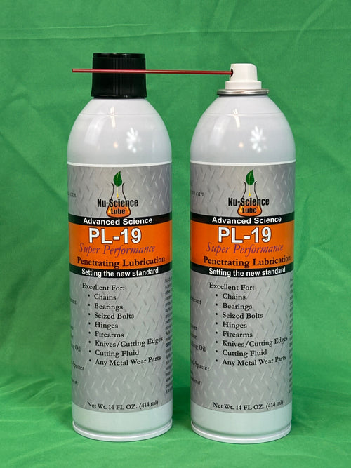 2-Pack PL-19 14 oz "Air-o-Solve" (non-aerosol) Spray Can